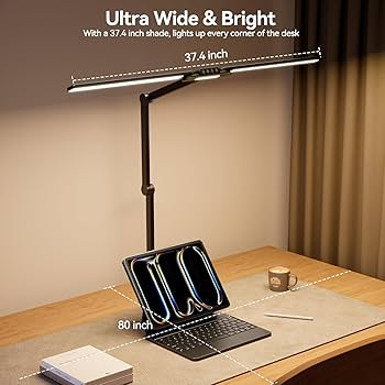 IDEE(イデー) ACT MOBILE LAMP W545 LED Architect Desk Lamp with Clamp - 24W Ultra Bright